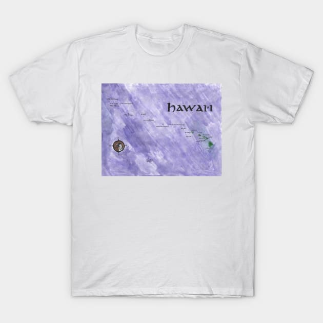 Hawaiʻi T-Shirt by PendersleighAndSonsCartography